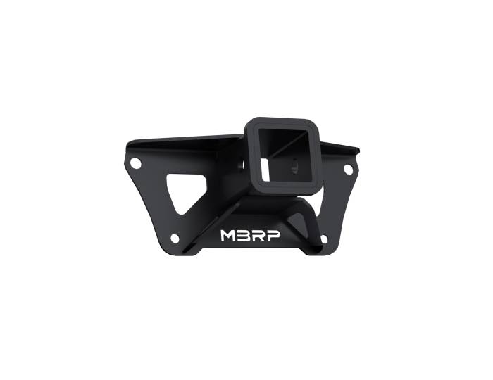 MBRP - MBRP Black-Coated 2" Hitch Receiver Assembly - HT-9534