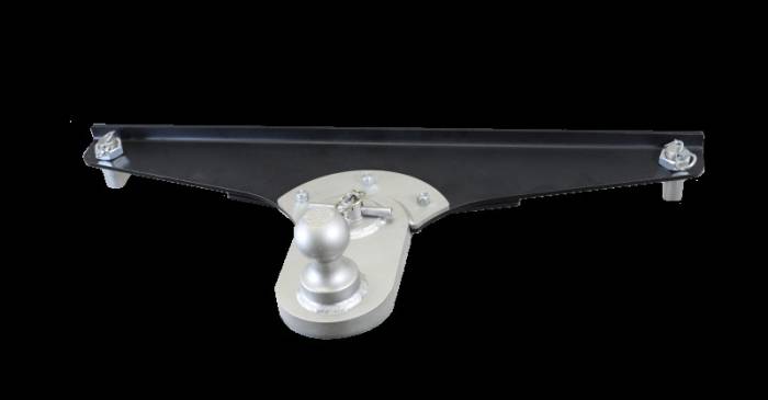 Gen-Y Hitch - Gen-Y 2024 GM Short Bed GoosePuck 5in Offset Ball Puck Mount 25K Towing w/Ext Ball Assembly - GH-21007