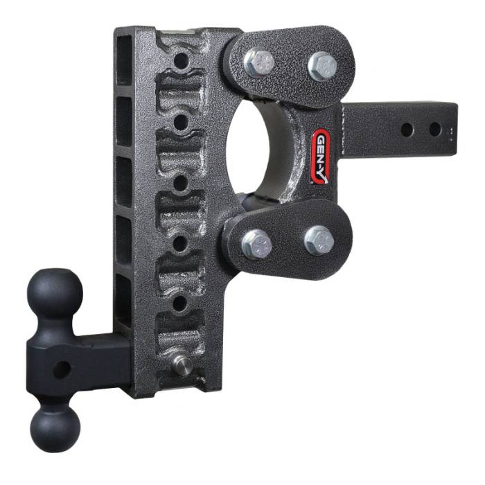 Gen-Y Hitch - Gen-Y The Boss Torsion-Flex 2.5in Shank 10in Drop 1.1K TW 10K Hitch w/GH-031 Dual-Ball - GH-2316