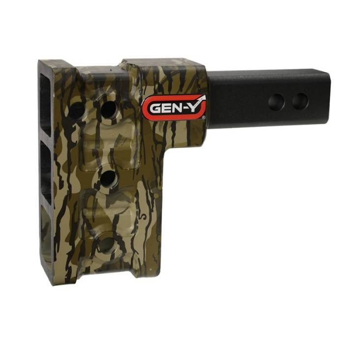 Gen-Y Hitch - Gen-Y Mega Duty 2in Shank 5in Drop 1.5K TW 10K (Hitch Only) - Mossy Oak - GH-303-MO