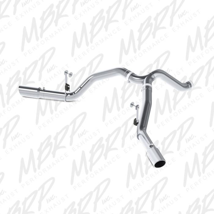 MBRP - MBRP Exhaust 4" Filter Back, Cool Duals, T409 S6163409