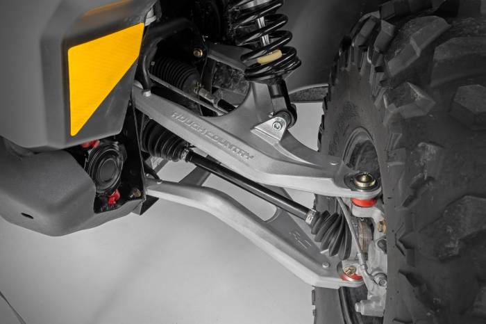 Rough Country - Rough Country Aluminum Control Arms High Clearance w/ 2 Inch Forward Offset Can-Am Defender HD - 97041