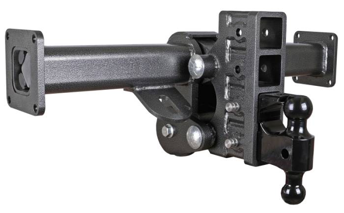 Gen-Y Hitch - Gen-Y 33in Traveller Torsion-Flex 2.5in Shank 6in Offset Drop 3.5K TW 32K Hitch Chassis Frame Mount - GH-6724