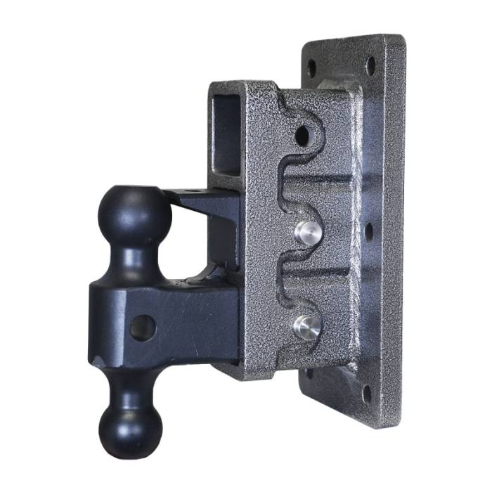 Gen-Y Hitch - Gen-Y Mega Duty 2.5in Bolt-On 6in Drop 3K TW 21K Hitch w/GH-061 Dual-Ball/GH-062 Pintle Lock - GH-723