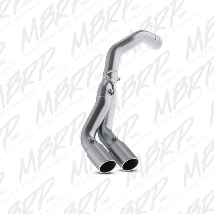 MBRP - MBRP Exhaust 4" Filter Back, Dual Outlet Single Side, T409 S6166409