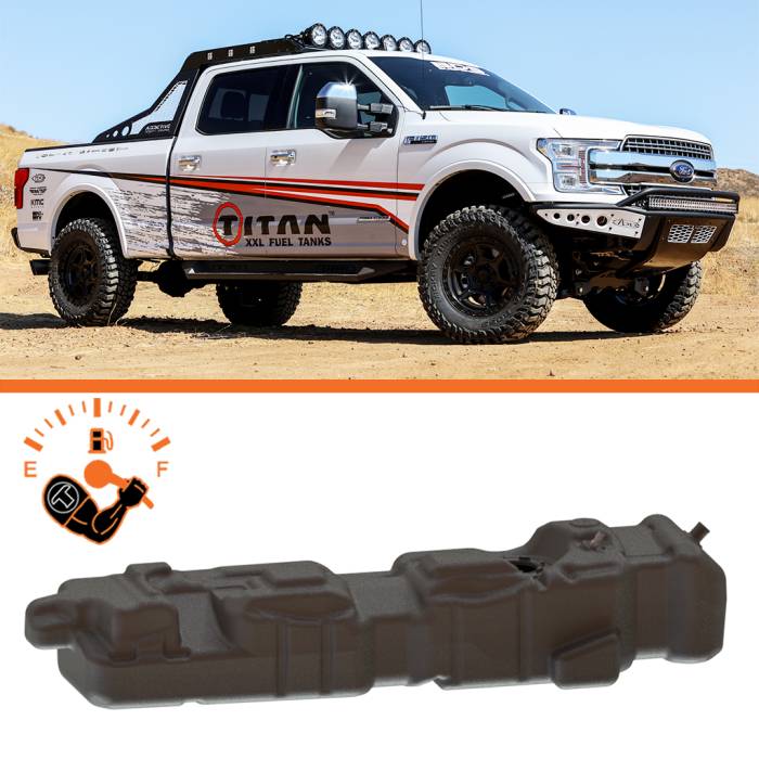 Titan Fuel Tanks - Titan Fuel Tanks Extra Large Midship Tank - 7021218