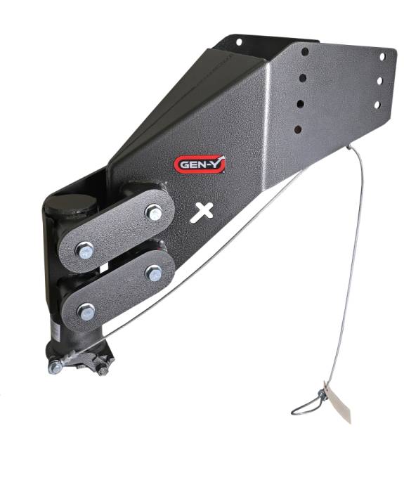 Gen-Y Hitch - Gen-Y Executive Torsion-Flex Auto Rhino 5th Wheel Pin Box Rep w/Gooseneck 2-5/16in Coupler - GH-8066AL