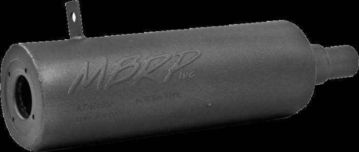 MBRP - MBRP 96-00 Polaris Sportsman 500 4x4 (All Models) Slip-On Combination Exhaust w/Sport Muffler - AT-6501SP