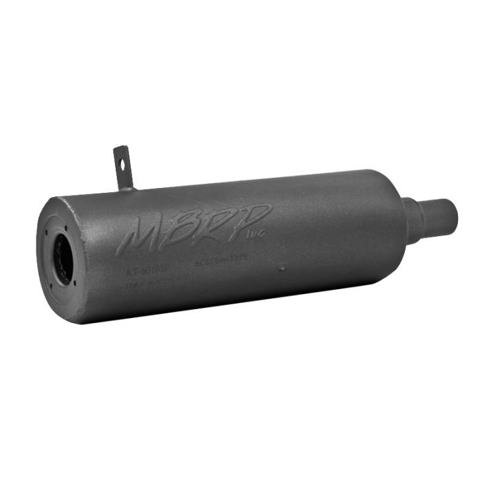 MBRP - MBRP 01-05 Polaris Sportsman 400 / 06-07 Sportsman 450 Slip-On Combination Exhaust w/Sport Muffler - AT-6502SP