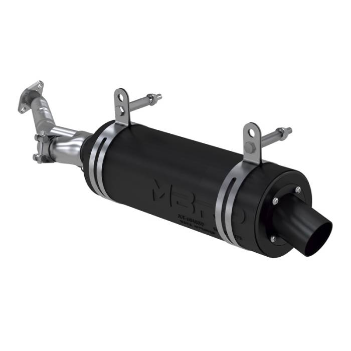 MBRP - MBRP 06-11 Kawasaki KVF 750 Brute Force Slip-On Combination Exhaust w/Sport Muffler - AT-6600SP
