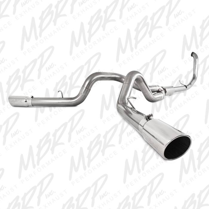 MBRP - MBRP Exhaust 4" Turbo Back, Cool Duals, T409 S6202409