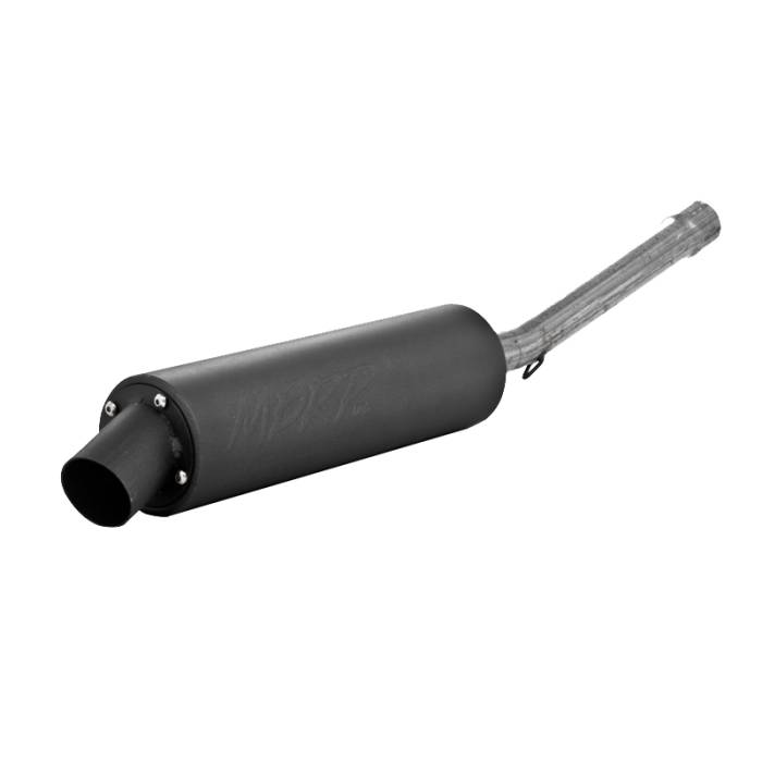 MBRP - MBRP 87-89 Honda TRX 350D FourTrax Foreman 4x4 Direct Replacement Slip-On Exhaust w/Utility Muffler - AT-7104