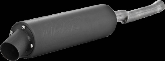 MBRP - MBRP 92-95 Yamaha YFM 350 Moto-4 Direct Replacement Slip-On Exhaust w/Utility Muffler - AT-7402