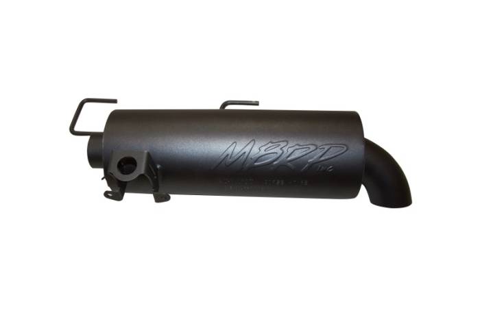 MBRP - MBRP 09-16 Polaris Sportsman 850 (All Models) Slip-On Exhaust System w/Performance Muffler - AT-8511P