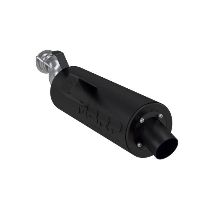 MBRP - MBRP 08-09 Polaris Sportsman 800 Twin Slip-On Exhaust System w/Performance Muffler - AT-8512P