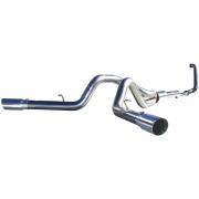 MBRP - MBRP Exhaust 4" Turbo Back, Cool Duals (Stock Cat), T304 S6210304