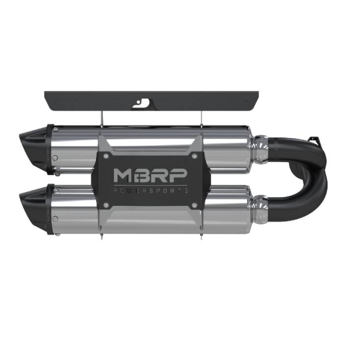 MBRP - MBRP 2014 Polaris RZR XP 1000 Stacked Dual Slip-On Performance Series Exhaust - AT-9516PT