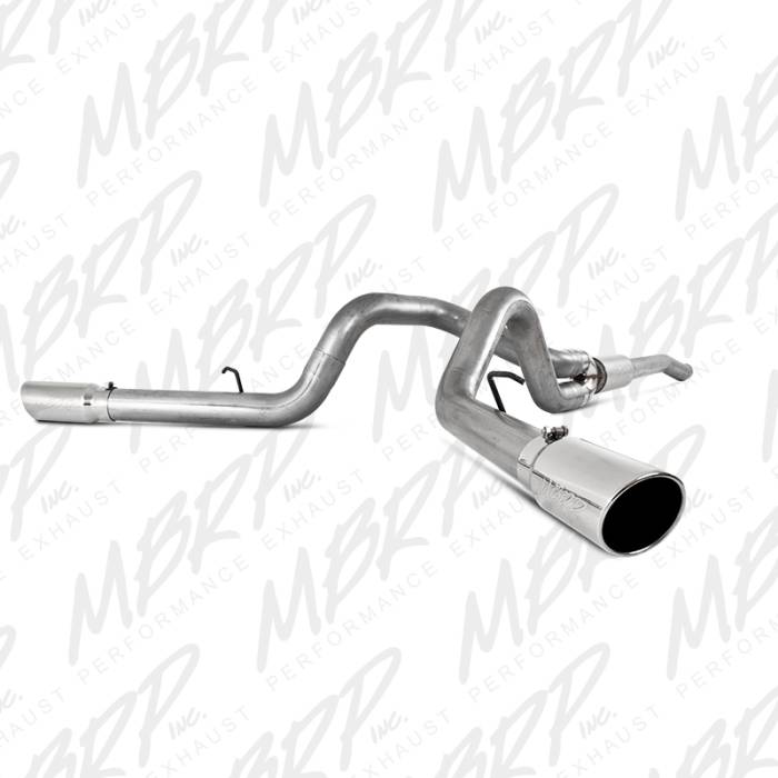 MBRP - MBRP Exhaust 4" Turbo Back, Cool Duals (Stock Cat), AL S6210AL