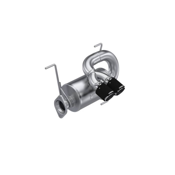 MBRP - MBRP 22-23 Polaris RZR Pro R Single Slip-on Dual Outlet Performance Series - AT-9533PT
