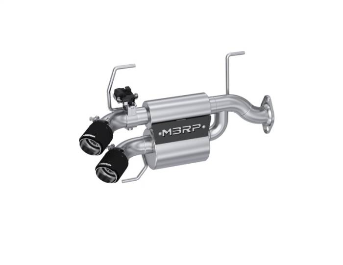 MBRP - MBRP 24-25 Polaris Xpedition Slip-on Active Exhaust System - AT-9539AS