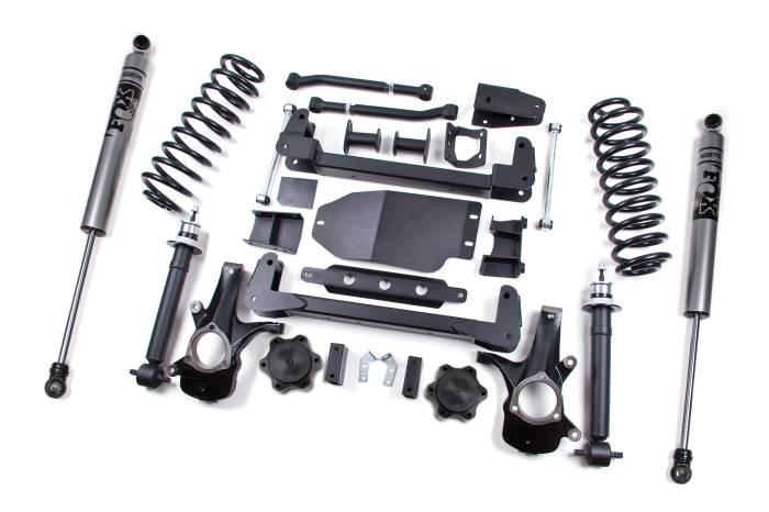 Zone Offroad - Zone Offroad Zone 6.5" Strut & Drop Crossmember Lift Kit - ZONC6F