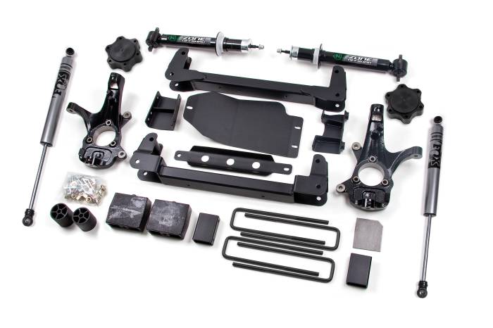 Zone Offroad - Zone Offroad Zone 4.5" Strut & Drop Crossmember Lift Kit - ZONC8F