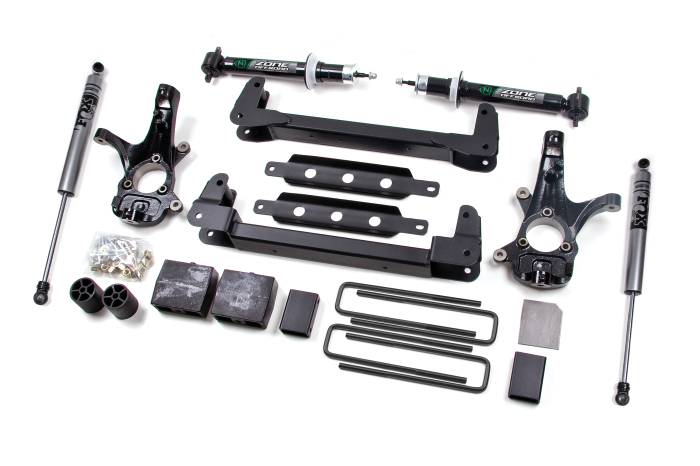 Zone Offroad - Zone Offroad Zone 4.5" Strut & Drop Crossmember Lift Kit - ZONC9F