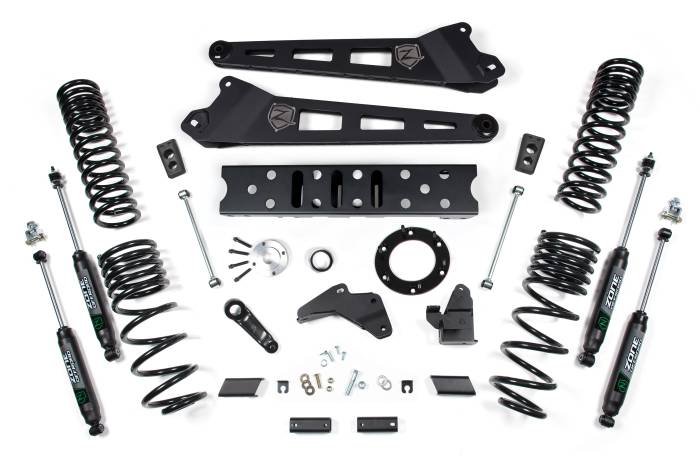 Zone Offroad - Zone Offroad Zone 5.5" Radius Arm Lift Kit - Gas - ZOND124N