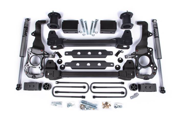 Zone Offroad - Zone Offroad Zone 6" Suspension Lift Kit, 3.25" Rear Lift, Block; Spacer Front, Fox Adv Series Rear - ZONF122F
