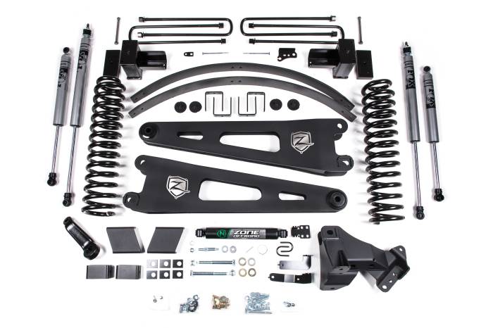 Zone Offroad - Zone Offroad Zone 6" Radius Arm Lift Kit - ZONF52F