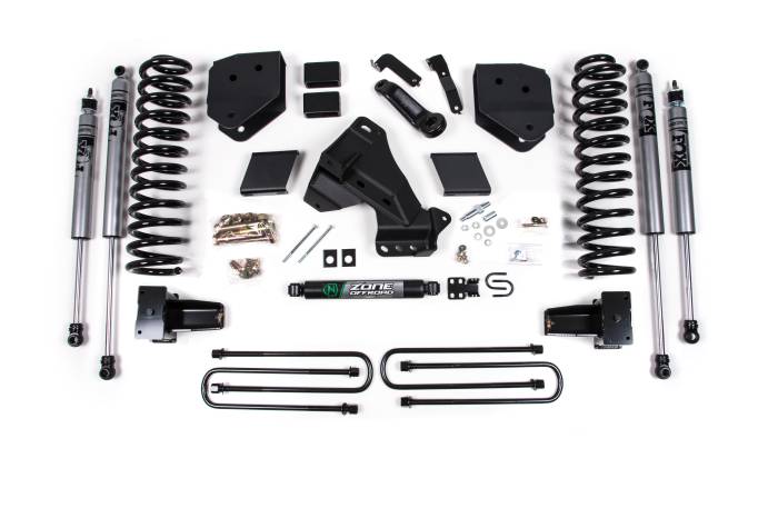 Zone Offroad - Zone Offroad Zone 6" Suspension Lift System - Gas - ZONF68F