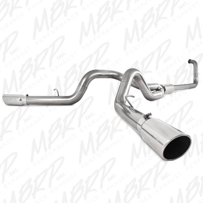 MBRP - MBRP Exhaust 4" Turbo Back, Cool Duals, Off-Road, T409 S6214409
