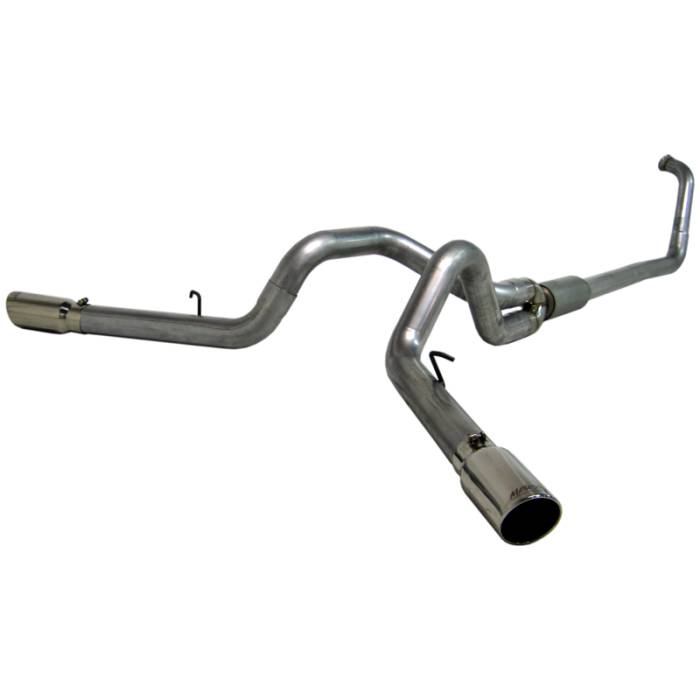 MBRP - MBRP Exhaust 4" Turbo Back, Cool Duals, Off-Road, AL S6214AL