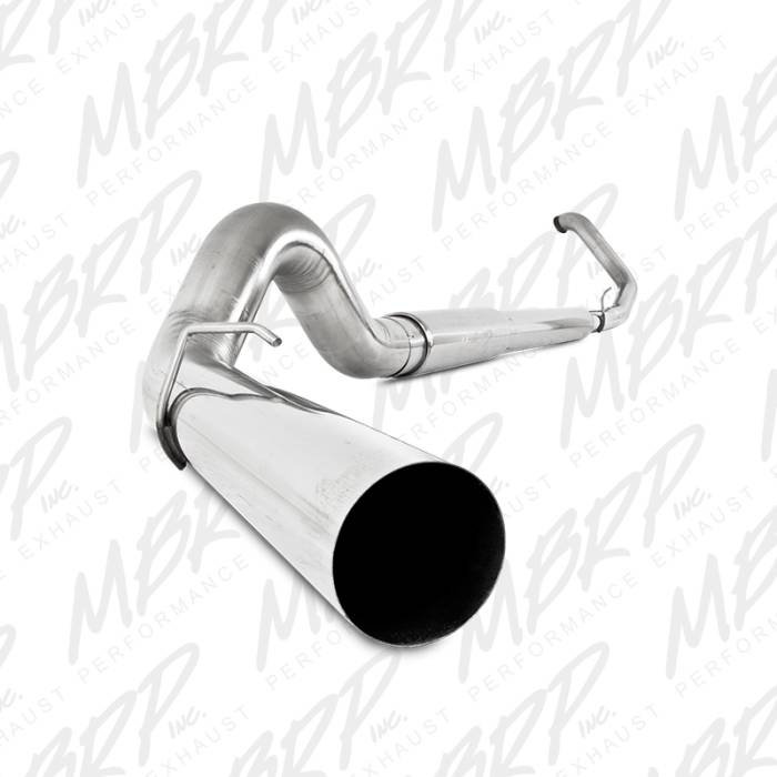 MBRP - MBRP Exhaust 5" Turbo Back, Single Side Exit, T409 S6222409