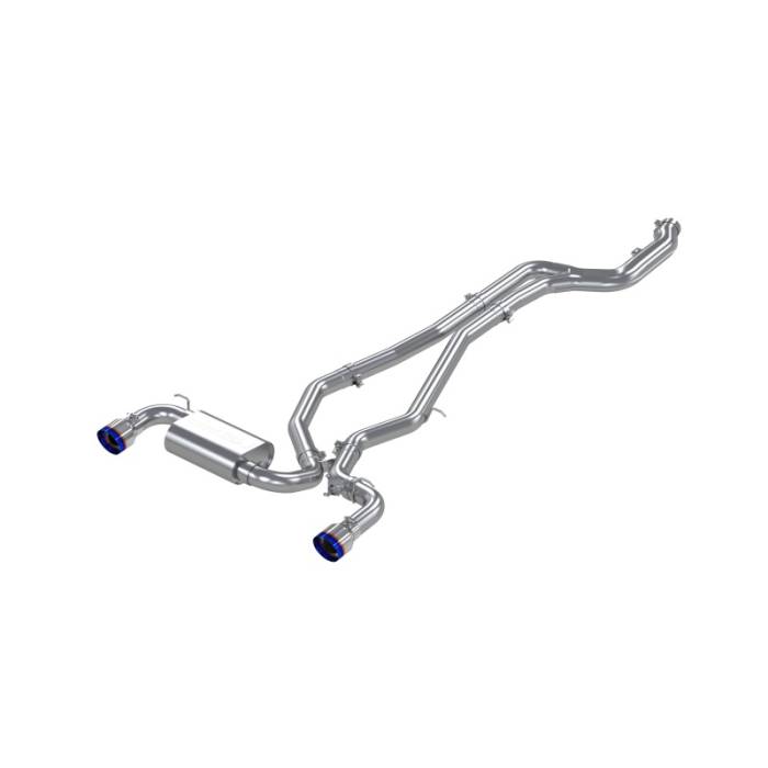 MBRP - MBRP 2020+ Toyota Supra 3.0L 3in Catback Dual Rear Burnt End Tips - T304 - S43003BE