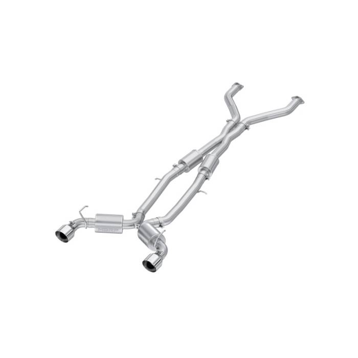 MBRP - MBRP 23-24 Nissan Z 3.0L Armor Pro T304 Stainless Steel 3in Cat-Back Dual Rear Exit w/ 5in OD Tips - S4408304