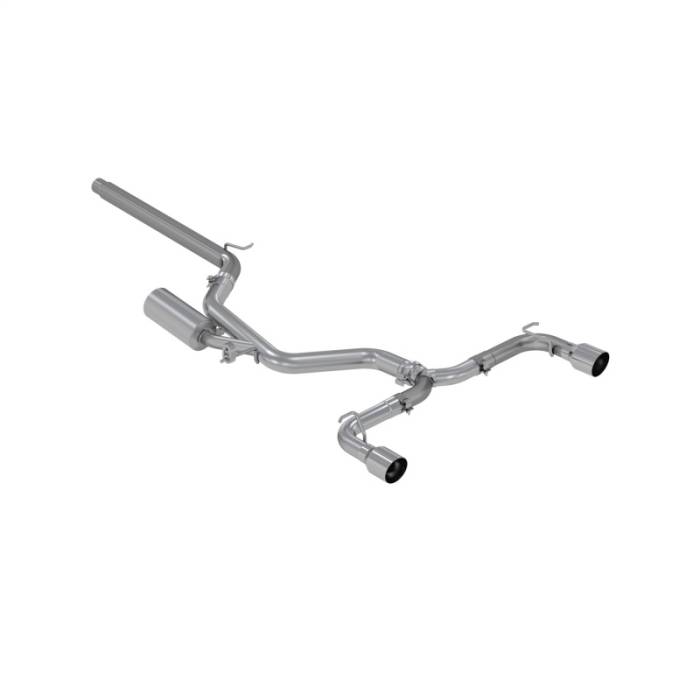 MBRP - MBRP 15-20 VW 2.0L Turbo Golf GTI MK7 3in T304 Cat Back Exhaust w/ Dual Split Rear Exit - S4606304