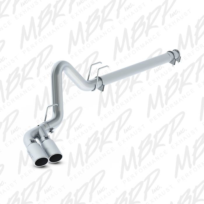 MBRP - MBRP Exhaust 4 Filter Back, Dual Outlet Single Side, T304 S6243304