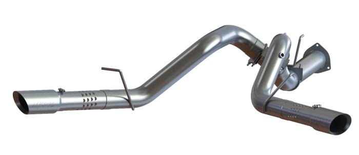 MBRP - MBRP Exhaust 4" Filter Back, Single Side Exit, AL + Down Pipe S6251AL