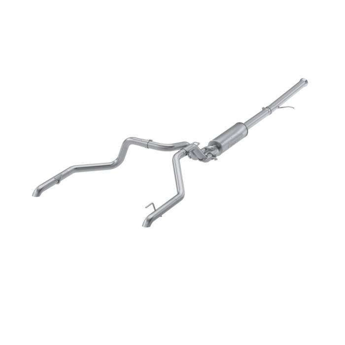 MBRP - MBRP 22-23 Chevrolet/ GMC 1500 Silverado/ Sierra ZR2/AT4X 6.2L 2.5in Turn Down 3in Cat Back Exhaust - S5006304