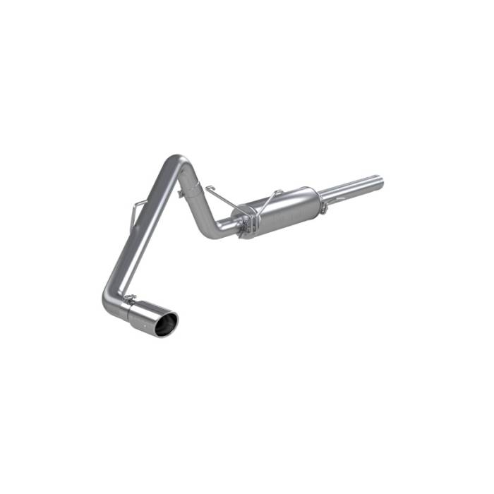 MBRP - MBRP 2004-2005 Dodge Ram Hemi 1500 5.7L SC/CC-SB Cat Back Single Side - S5104409