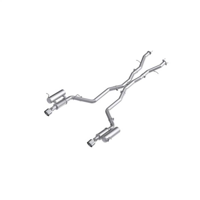 MBRP - MBRP 2011+ Dodge Durango AL Series 3.0in Cat-Back Dual Rear Exit Exhaust - S5107AL
