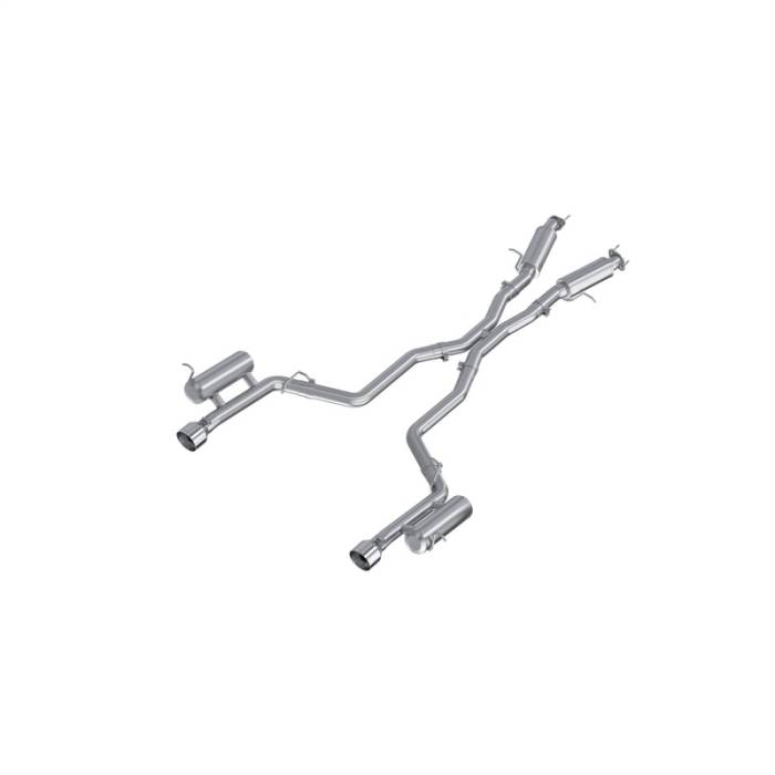 MBRP - MBRP 2011+ Dodge Durango 3.6L V6 AL Series 3.0in Cat-Back Dual Rear Exit Exhaust - S5109AL
