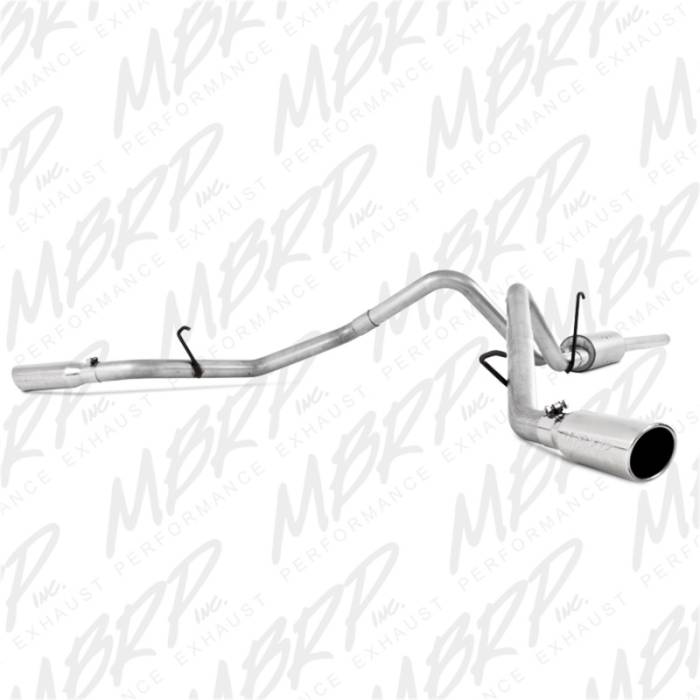MBRP - MBRP 2006-2008 Dodge Ram Hemi 1500 5.7L SC/CC-SB Cat Back Dual Split Side - S5128AL