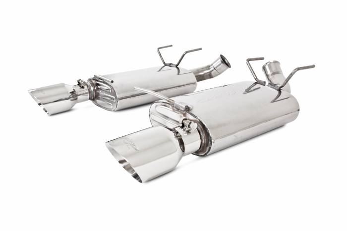 MBRP - MBRP Exhaust 2 1/2" Dual Muffler Axle Back, Split Rear, T304 S7242304