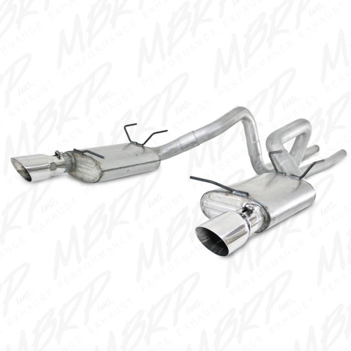 MBRP - MBRP Exhaust 2 1/2" Cat Back, Dual Split Rear, AL S7244AL
