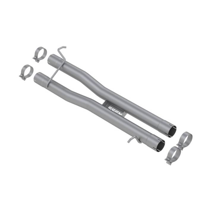 MBRP - MBRP 2021 Ram TRX 6.2 S/C 3in T304 SS Muffler Delete Pipe - S5155304