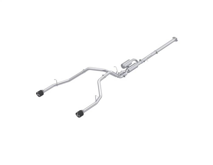 MBRP - MBRP 2025+ RAM 1500 3.0L Pro Series 3.0in Cat-Back Dual Rear Exit Exhaust - CF Tips - S51563CF