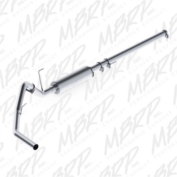 MBRP - MBRP 2004-2008 Ford F150 EC/CC-SB 3in Cat Back Single Side AL P Series Exhaust - S5200P