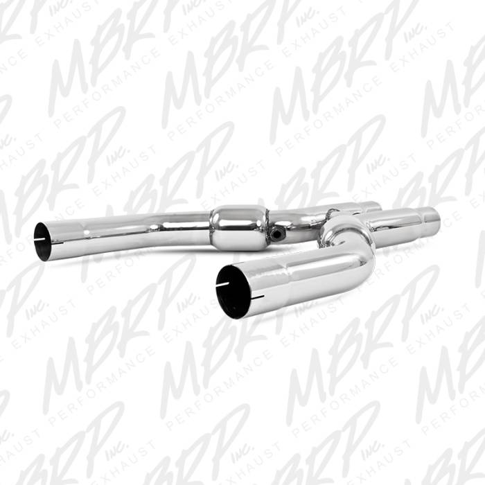 MBRP - MBRP Exhaust 3 Catted H-Pipe, T409 (use with Headers & Cat Back system) S7268409
